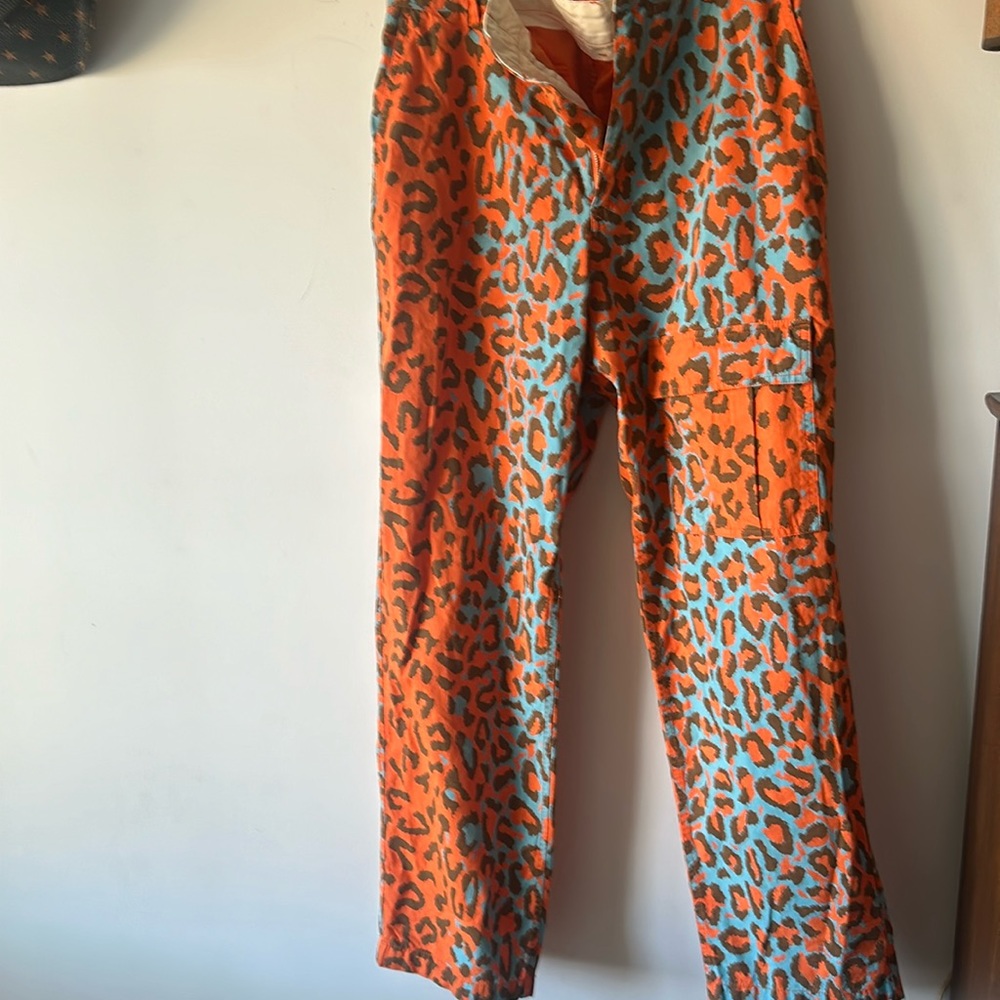 Awake leopard print cargo pants. Brand new with tag!